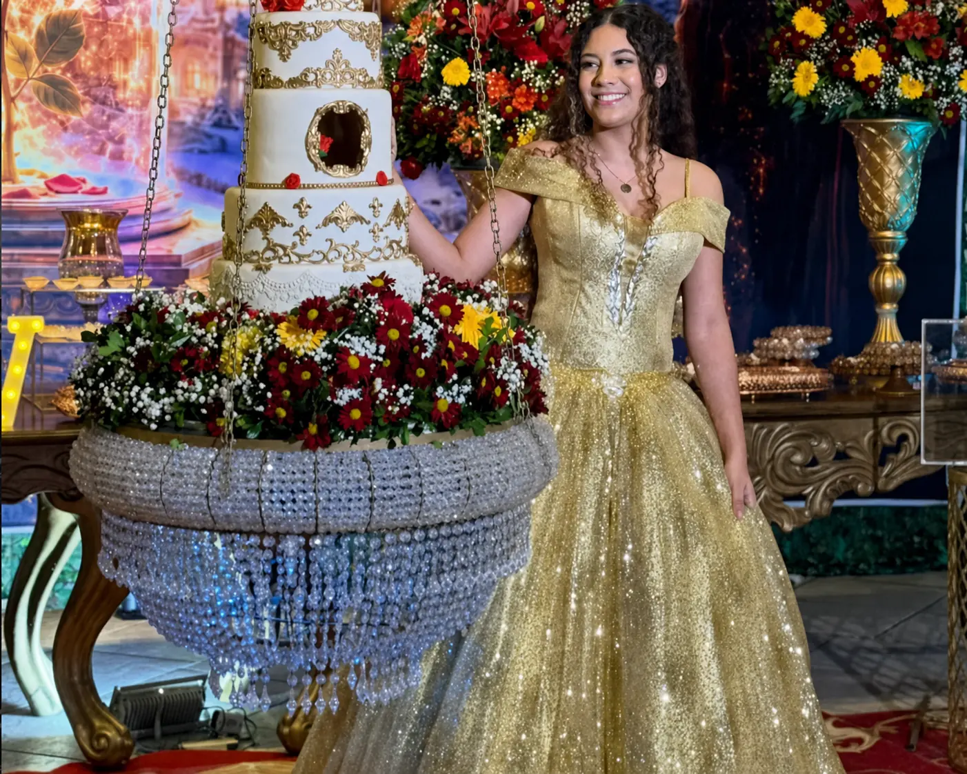 Festa de 15 anos coordenada pela Dayla Rocha